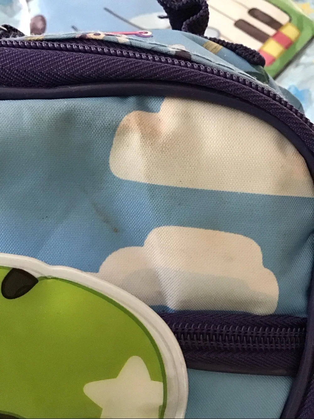 Bluey backpack full size, and lunch box